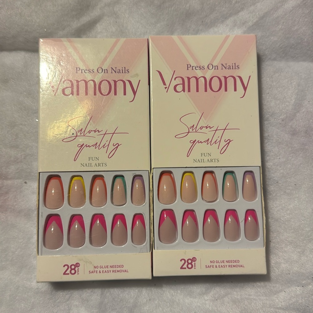 Press on nails - 2 sets brand new
